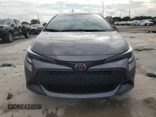2025 Toyota Corolla Hatchback SE with VIN JTND4MBEXS3233984, listed as a Copart auction lot 73129614 with 4,581 mi miles and Salvage Title. Bid and sale history available at carsss.com. Image 5.