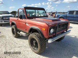 1966 Ford Bronco z VIN U13FL748451, wystawiony jako Copart lot #77091284 z przebiegiem 90 050 mil mil oraz Szkoda całkowita • Salvage title. Historia ofert i sprzedaży dostępna na DreamBid. Obrazek 4.