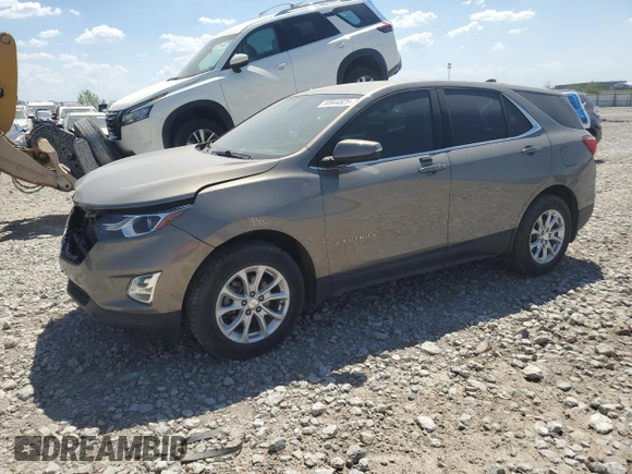 2018 Chevrolet Equinox LT with VIN 3GNAXSEV0JS596552, listed as a Copart auction lot 50944825 with 99,622 mi miles and Salvage Title. Bid and sale history available at carsss.com. Image 1.