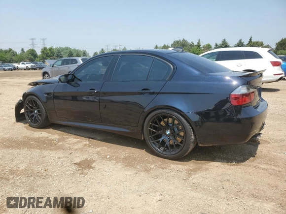 2008 BMW 3 Series M3 with VIN WBSVA93568E215887, listed as a Copart auction lot 59810545 with 166,843 mi miles and Salvage title. Bid and sale history available at DreamBid. Image 2.