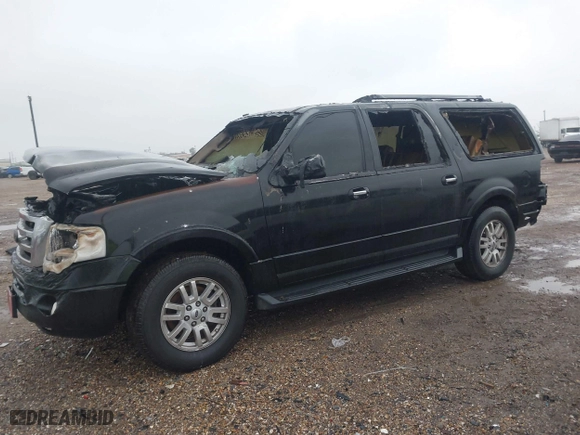 2014 Ford Expedition EL XLT with VIN 1FMJK1H52EEF62363, listed as a IAAI auction lot 41334654 with 1 mi miles. Bid and sale history available at carsss.com. Image 2.