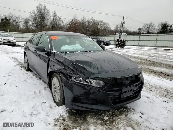 2018 Honda Accord Sedan LX 1.5T with VIN 1HGCV1F12JA187792, listed as a Copart auction lot 44931175 with 45,598 mi miles and Salvage Title. Bid and sale history available at carsss.com. Image 10.