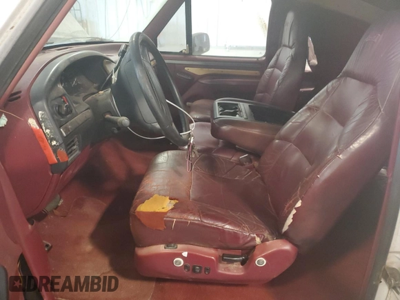 1995 Ford F-150 with VIN 1FTEX15N7SKC24840, listed as a Copart auction lot 74004864 with 227,794 mi miles and Salvage Title. Bid and sale history available at carsss.com. Image 7.