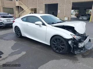 2016 Lexus RC 200t with VIN JTHHA5BC4G5001233, listed as a IAAI auction lot 41605137 with 85,436 mi miles. Bid and sale history available at carsss.com. Image 1.