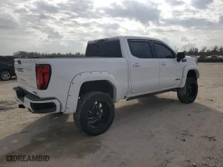 2022 GMC Sierra 1500 Limited AT4 with VIN 1GTP9EEL4NZ163676, listed as a Copart auction lot 44471625 with 55,695 mi miles and Salvage Title. Bid and sale history available at carsss.com. Image 3.