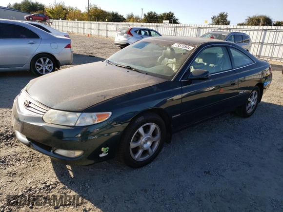 2003 Toyota Solara SE with VIN 2T1CF28P13C607060, listed as a Copart auction lot 73372844 with 107,610 mi miles and Salvage Title. Bid and sale history available at carsss.com. Image 1.