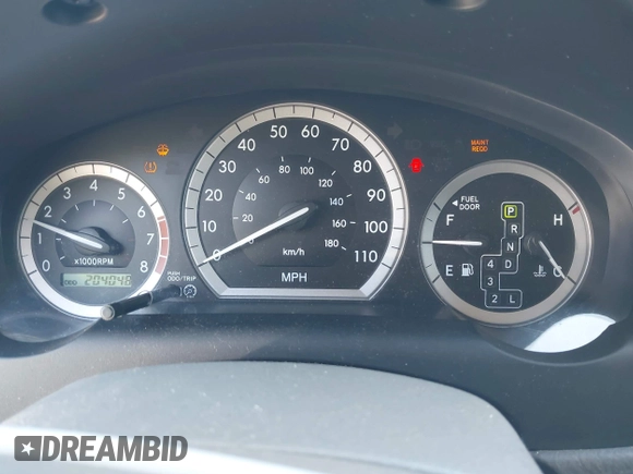 2010 Toyota Sienna CE with VIN 5TDKK4CC5AS296647, listed as a IAAI auction lot 42108661 with 204,048 mi miles and . Bid and sale history available at DreamBid. Image 7.