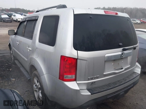 2013 Honda Pilot EX-L with VIN 5FNYF3H75DB012205, listed as a IAAI auction lot 41797084 with 181,577 mi miles and . Bid and sale history available at DreamBid. Image 3.
