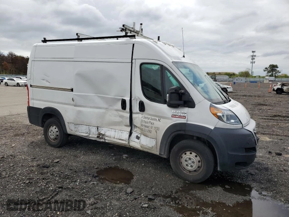 2019 Ram ProMaster Cargo with VIN 3C6TRVCG9KE526704, listed as a Copart auction lot 54785744 with 72,782 mi miles and Salvage Title. Bid and sale history available at DreamBid. Image 4.