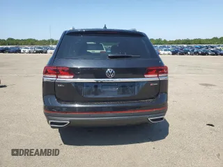 2022 Volkswagen Atlas SEL with VIN 1V2BP2CA9NC519850, listed as a Copart auction lot 61124825 with 26,243 mi miles and Salvage title. Bid and sale history available at DreamBid. Image 6.
