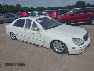 2002 Mercedes-Benz S 430 with VIN WDBNG70J52A275068, listed as a IAAI auction lot 41570286 with 123,211 mi miles and . Bid and sale history available at DreamBid. Image 1.