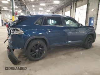 2022 Volkswagen Atlas SE z VIN 1V2KE2CA1NC216227, wystawiony jako Copart lot #60207605 z przebiegiem 36 385 mil mil oraz Szkoda całkowita • Salvage title. Historia ofert i sprzedaży dostępna na DreamBid. Obrazek 3.