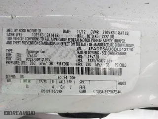 2013 Ford C-Max Hybrid SE with VIN 1FADP5AU6DL512710, listed as a IAAI auction lot 41756645 with 191,578 mi miles. Bid and sale history available at carsss.com. Image 9.