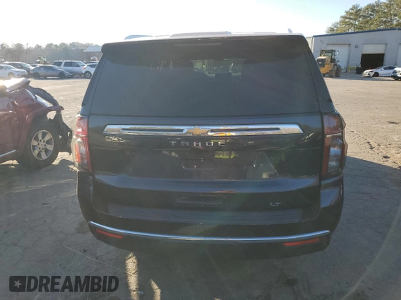 2022 Chevrolet Tahoe LT with VIN 1GNSKNKD2NR309561, listed as a Copart auction lot 86279514 with 30,381 mi miles and Salvage title. Bid and sale history available at DreamBid. Image 6.