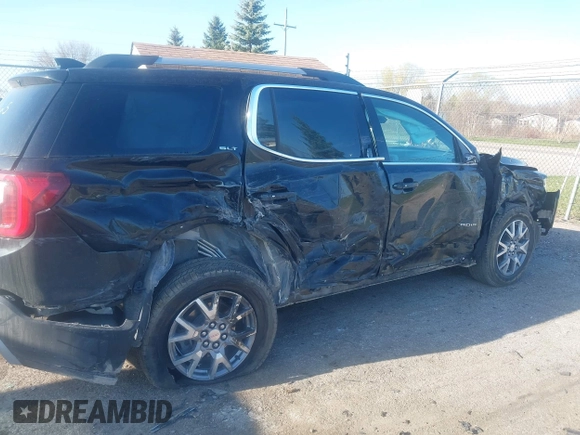 2022 GMC Acadia SLT with VIN 1GKKNULS3NZ113334, listed as a IAAI auction lot 42044885 with 51,480 mi miles and . Bid and sale history available at DreamBid. Image 6.