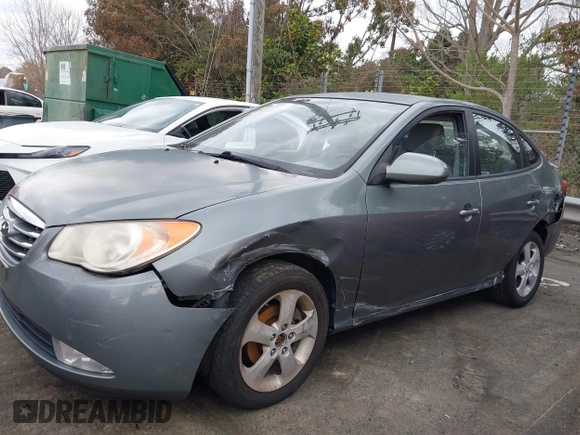 2010 Hyundai Elantra GLS with VIN KMHDU4AD9AU016685, listed as a IAAI auction lot 41852371 with 193,150 mi miles and . Bid and sale history available at DreamBid. Image 6.