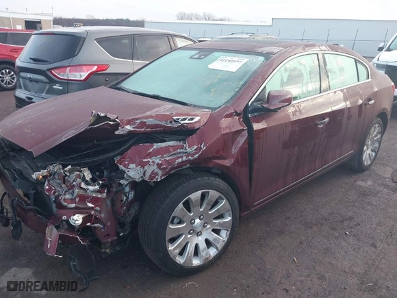 2014 Buick LaCrosse Premium I with VIN 1G4GE5G32EF294286, listed as a IAAI auction lot 41193977 with 64,954 mi miles. Bid and sale history available at carsss.com. Image 2.