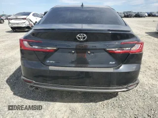 2025 Toyota Camry LE with VIN 4T1DAACK2SU088820, listed as a Copart auction lot 52453465 with 989 mi miles and Salvage Title. Bid and sale history available at carsss.com. Image 6.