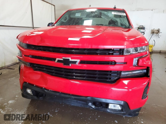 2021 Chevrolet Silverado 1500 RST with VIN 1GCRYEED3MZ435119, listed as a Copart auction lot 71808904 with 79,797 mi miles and Salvage Title. Bid and sale history available at DreamBid. Image 5.