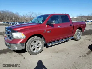 2015 Ram 1500 Big Horn with VIN 1C6RR7LT9FS662031, listed as a Copart auction lot 49475315 with 0 mi miles and Salvage Title. Bid and sale history available at carsss.com. Image 1.