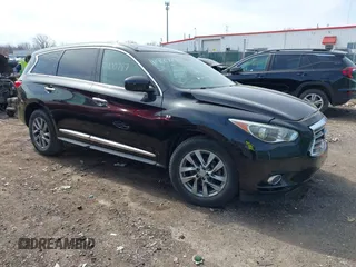 2014 Infiniti QX60 with VIN 5N1AL0MM4EC535228, listed as a IAAI auction lot 41900787 with 72,189 mi miles. Bid and sale history available at carsss.com. Image 1.