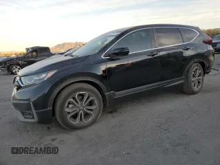 2020 Honda CR-V EX-L with VIN 5J6RW1H86LA000518, listed as a Copart auction lot 82206734 with 53,296 mi miles and Salvage Title. Bid and sale history available at carsss.com. Image 1.