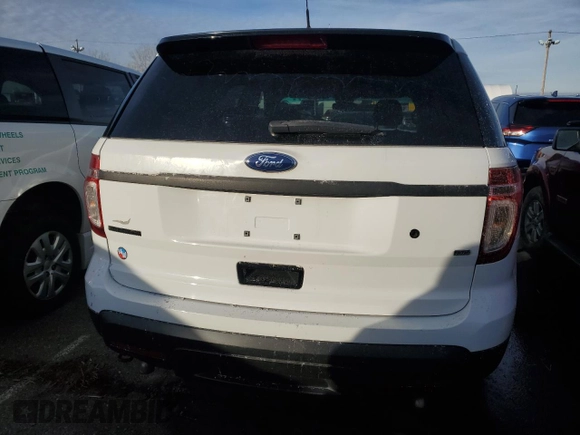 2013 Ford Utility Police Interceptor with VIN 1FM5K8AR9DGC73183, listed as a Copart auction lot 82955384 with 92,876 mi miles and Salvage Title. Bid and sale history available at carsss.com. Image 6.