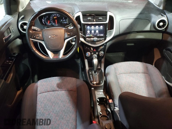 2020 Chevrolet Sonic LT with VIN 1G1JD6SB1L4122494, listed as a Copart auction lot 51142905 with 51,705 mi miles and Salvage title. Bid and sale history available at DreamBid. Image 8.