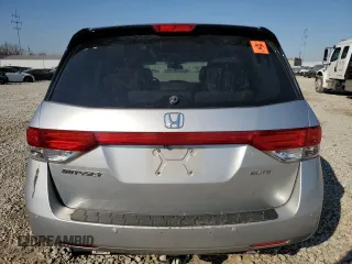 2014 Honda Odyssey Touring with VIN 5FNRL5H93EB132189, listed as a Copart auction lot 48622355 with Not Provided miles and Salvage Title. Bid and sale history available at carsss.com. Image 6.