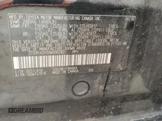 2010 Toyota RAV4 Limited with VIN 2T3YK4DVXAW006282, listed as a Copart auction lot 63012405 with 159,134 mi miles and Clean title. Bid and sale history available at DreamBid. Image 13.