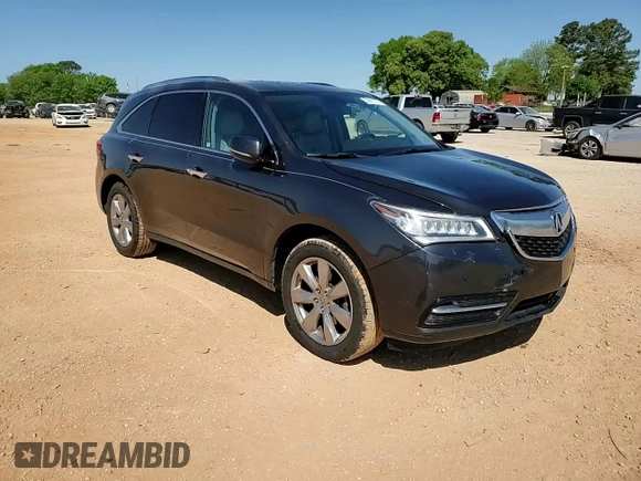 2015 Acura MDX Advance/Entertainment Pkg with VIN 5FRYD3H8XFB014077, listed as a Copart auction lot 52891575 with 139,069 mi miles and Salvage Title. Bid and sale history available at carsss.com. Image 14.
