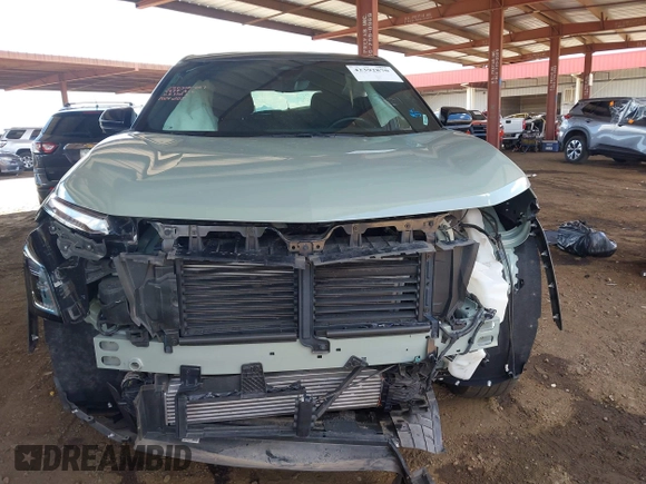 2025 Chevrolet Equinox FWD LT with VIN 3GNAXHEG8SL124888, listed as a IAAI auction lot 42392870 with 6,733 mi miles and . Bid and sale history available at DreamBid. Image 13.