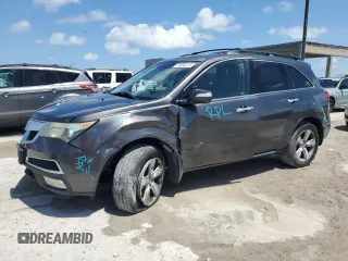 2011 Acura MDX z VIN 2HNYD2H26BH540731, wystawiony jako Copart lot #54985315 z przebiegiem Nie podano mil oraz Szkoda całkowita • Salvage title. Historia ofert i sprzedaży dostępna na DreamBid. Obrazek 1.