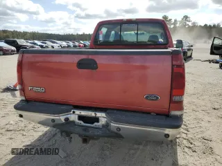 2003 Ford Super Duty F-250 XL with VIN 1FTNW20F83EA79803, listed as a Copart auction lot 77653954 with 0 mi miles and Salvage Title. Bid and sale history available at carsss.com. Image 6.