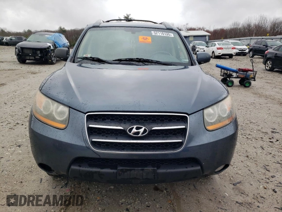 2009 Hyundai Santa Fe SE with VIN 5NMSH73EX9H265183, listed as a Copart auction lot 52118135 with 207,194 mi miles and Clean title. Bid and sale history available at DreamBid. Image 5.