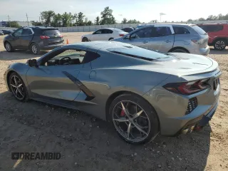 2022 Chevrolet Corvette 2LT with VIN 1G1YB2D47N5110763, listed as a Copart auction lot 63411194 with 0 mi miles and Salvage Title. Bid and sale history available at carsss.com. Image 2.