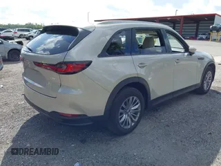 2024 Mazda CX-90 3.3 Turbo Preferred with VIN JM3KKBHD9R1186934, listed as a IAAI auction lot 41806531 with 9,751 mi miles. Bid and sale history available at carsss.com. Image 4.