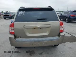 2007 Jeep Compass Sport with VIN 1J8FT47W17D205650, listed as a Copart auction lot 51174585 with 215,473 mi miles and Salvage Title. Bid and sale history available at carsss.com. Image 6.
