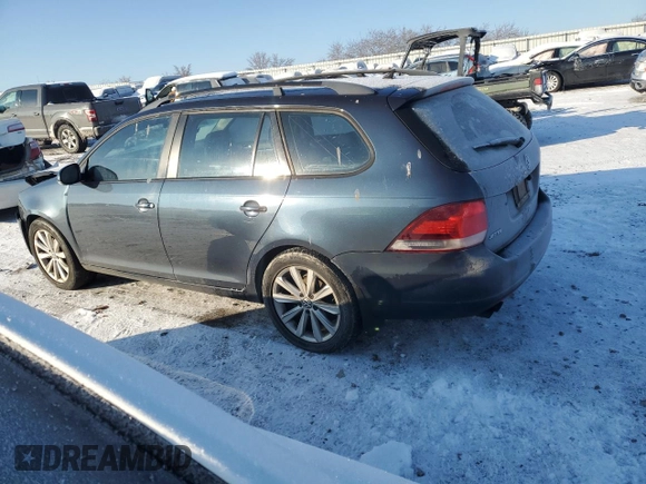 2010 Volkswagen Jetta SportWagen S with VIN 3VWKX7AJXAM628051, listed as a Copart auction lot 41629895 with 154,372 mi miles and Salvage Title. Bid and sale history available at carsss.com. Image 2.