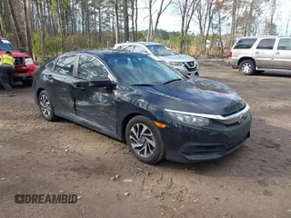2018 Honda Civic Sedan EX with VIN 2HGFC2F75JH528486, listed as a IAAI auction lot 41869983 with 95,614 mi miles. Bid and sale history available at carsss.com. Image 1.