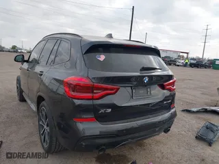 2021 BMW X3 sDrive30i with VIN 5UXTY3C07M9G70408, listed as a IAAI auction lot 41598510 with 76,124 mi miles. Bid and sale history available at carsss.com. Image 3.