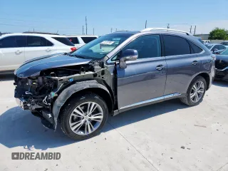 2015 Lexus RX 450h with VIN 2T2BC1BA2FC003200, listed as a Copart auction lot 61076795 with 63,316 mi miles and Salvage title. Bid and sale history available at DreamBid. Image 1.