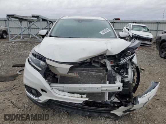 2022 Honda HR-V EX with VIN 3CZRU6H55NM767422, listed as a Copart auction lot 42585925 with 12,761 mi miles and Salvage Title. Bid and sale history available at carsss.com. Image 5.