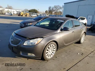 2011 Buick Regal CXL RL4 with VIN W04GS5EC7B1004353, listed as a Copart auction lot 43033745 with 143,821 mi miles and Clean Title. Bid and sale history available at carsss.com. Image 1.