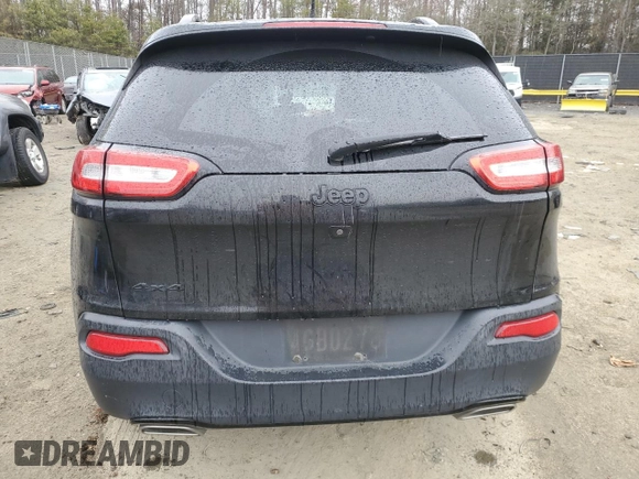 2016 Jeep Cherokee Altitude with VIN 1C4PJMAS6GW321938, listed as a Copart auction lot 86508344 with Not provided miles and Salvage title. Bid and sale history available at DreamBid. Image 6.