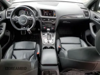2015 Audi SQ5 Premium Plus with VIN WA1CGAFP3FA052108, listed as a Copart auction lot 81461554 with 70,470 mi miles and Salvage Title. Bid and sale history available at carsss.com. Image 8.