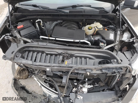 2019 GMC Sierra 1500 SLT with VIN 1GTU9DED2KZ322373, listed as a Copart auction lot 45382825 with 74,890 mi miles and Salvage Title. Bid and sale history available at carsss.com. Image 11.