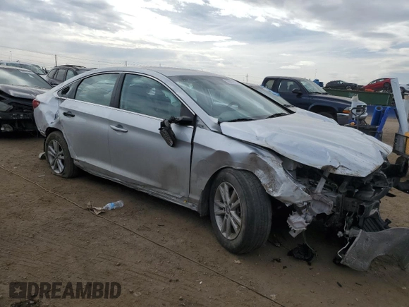 2019 Hyundai Sonata SE with VIN 5NPE24AF4KH806830, listed as a Copart auction lot 50841615 with 101,543 mi miles and Salvage Title. Bid and sale history available at carsss.com. Image 4.