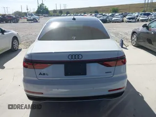 2023 Audi A8 with VIN WAULDAF88PN003324, listed as a IAAI auction lot 41023871 with 4,378 mi miles. Bid and sale history available at carsss.com. Image 16.