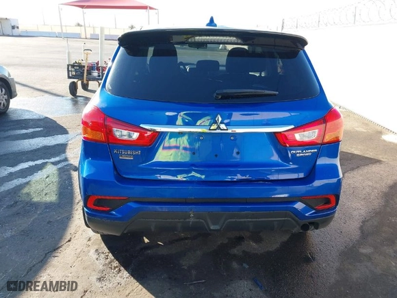 2018 Mitsubishi Outlander Sport ES 2.0 with VIN JA4AP3AU5JU005282, listed as a IAAI auction lot 41463303 with 76,947 mi miles. Bid and sale history available at carsss.com. Image 20.